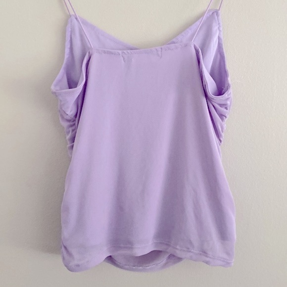 Y2K vintage lilac mesh cami top - Picture 4 of 6